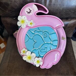 Flamingo Loungefly Crossbody Bag: NWT